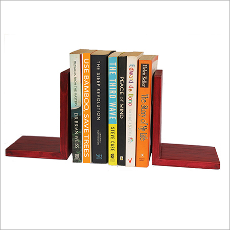 Rosewood Bamboo Bookend