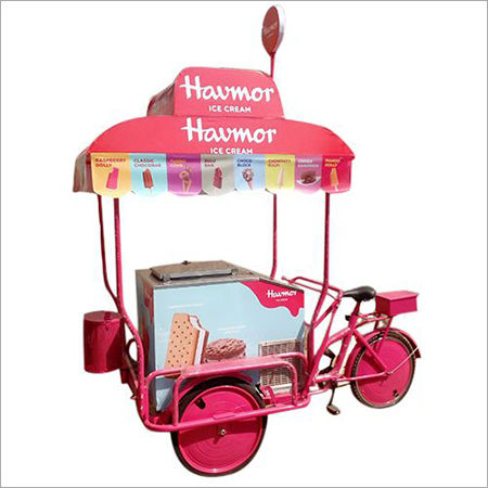 Electric Freezer Ice Cream Trolley