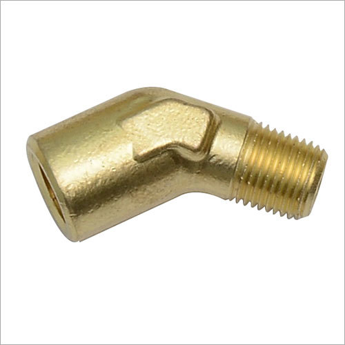 Golden 45 Degree Male Female Street Elbow