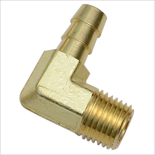 90 Degree Single Barb Male Elbow