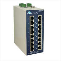 Industrial Managed 16-Port 10-100 Base With 2-Port Gigabit Combo Ethernet Switch