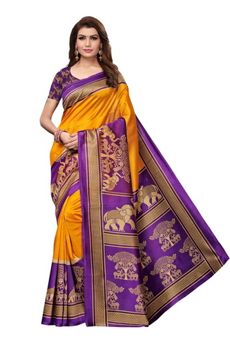 Vinayaka  Cotton Silk saree
