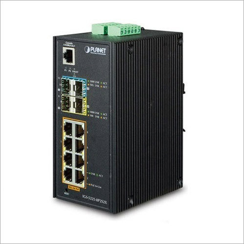 Industrial 8 Port Fast POE Switch By BluBoxx Communication Pvt. Ltd.