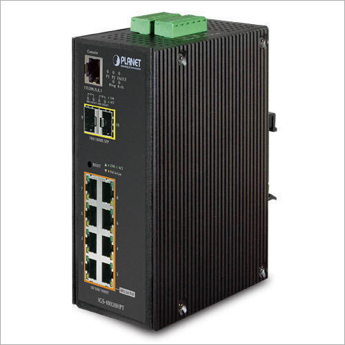 Industrial Power Over Ethernet Switch With SFP By BluBoxx Communication Pvt. Ltd.