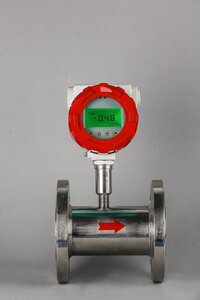 Digital Turbine Flow Meter