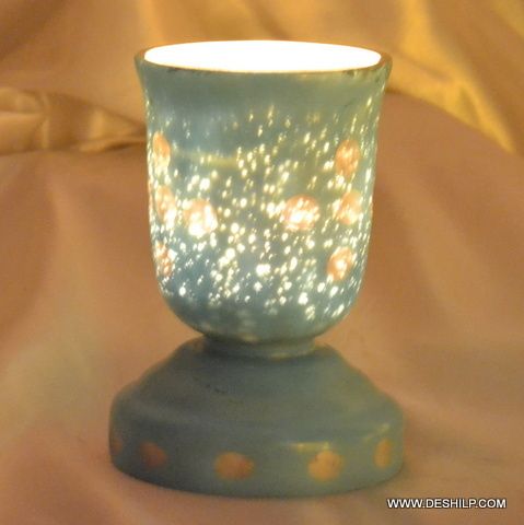 Candle Holder metal glass hurricane