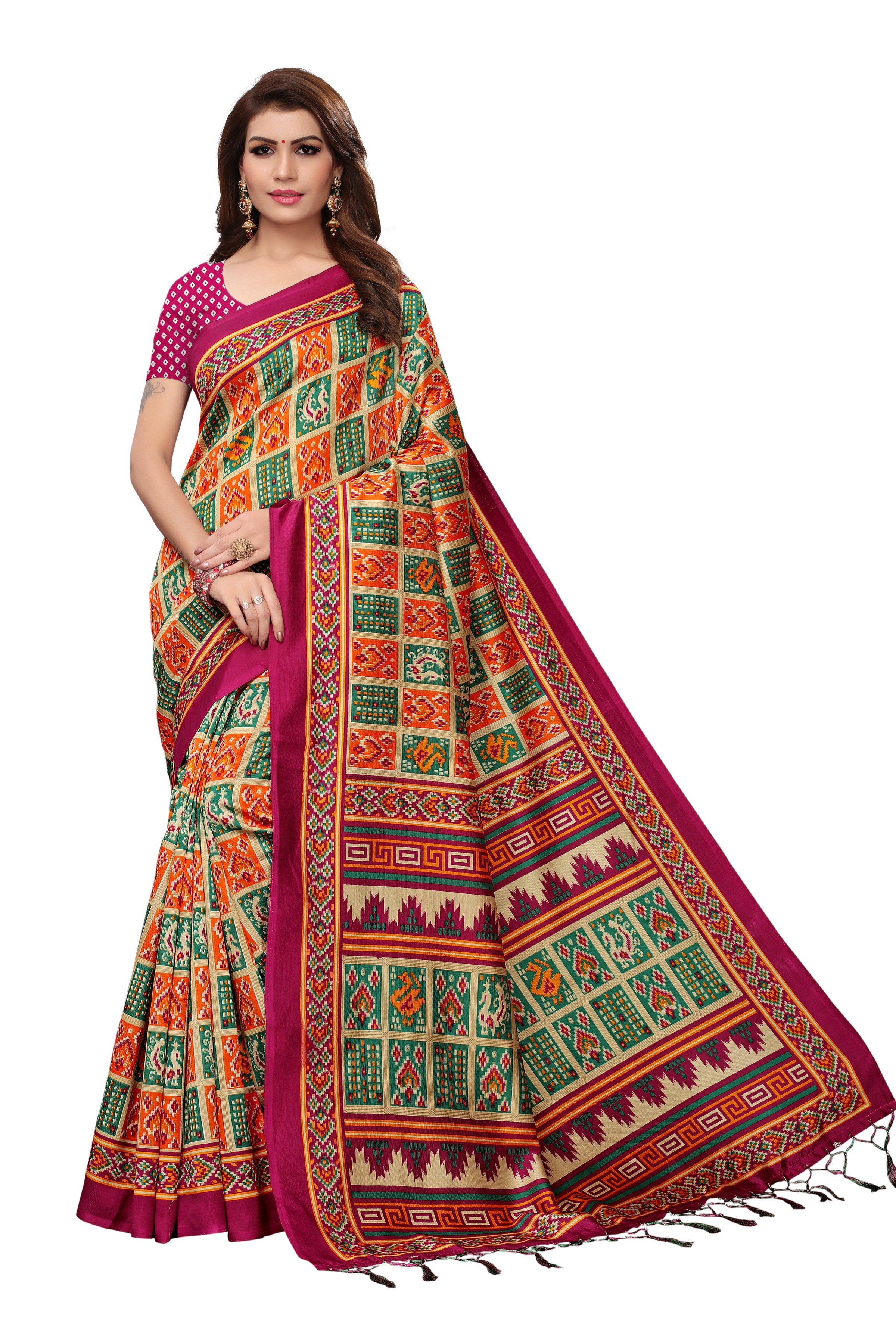 Manjri Cotton silk saree