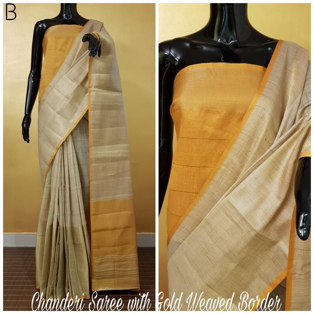 Chanderi Silk Saree
