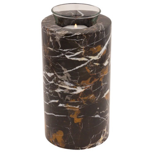 King Gold Marble Tealight Urn for Ashes