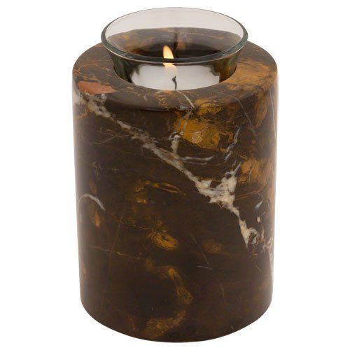 King Gold Marble Tealight Urn for Ashes