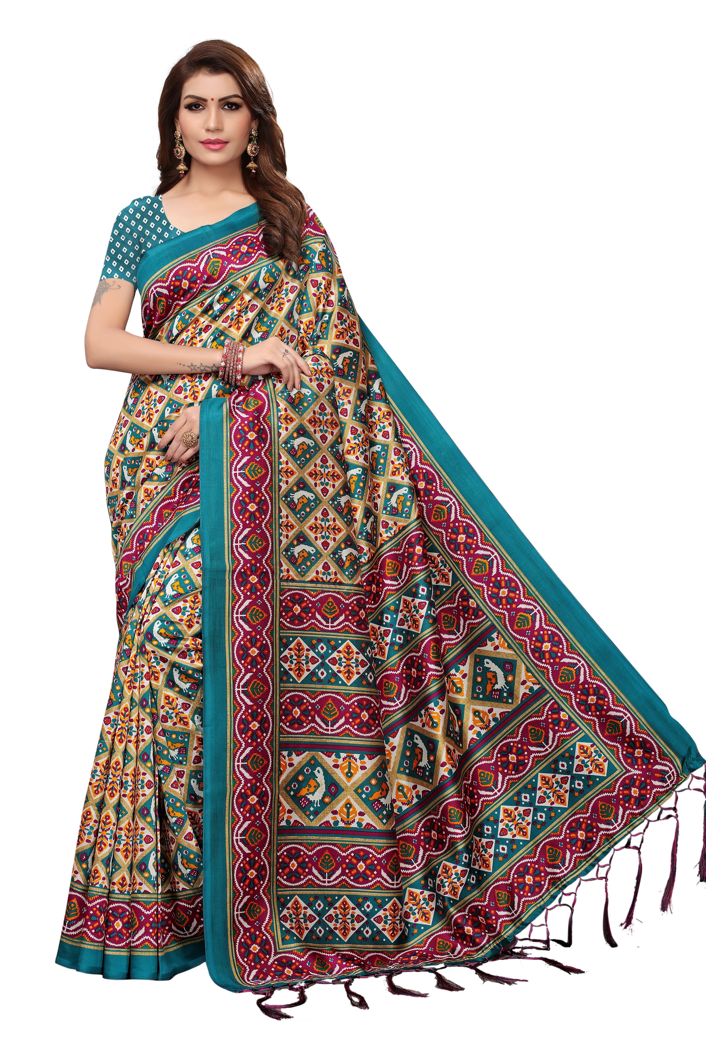 Mishti silk saree