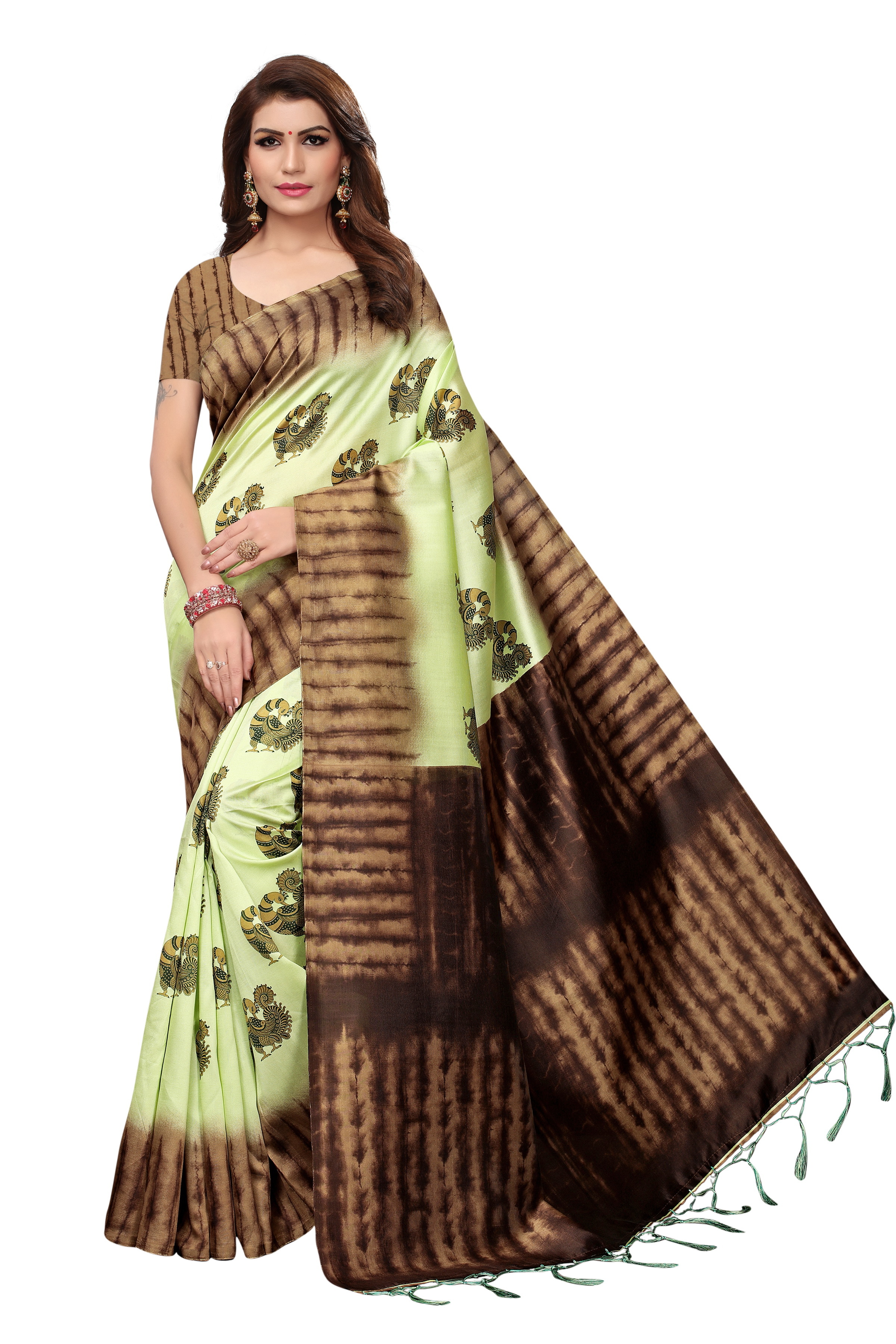 Nagmaa Cotton silk saree
