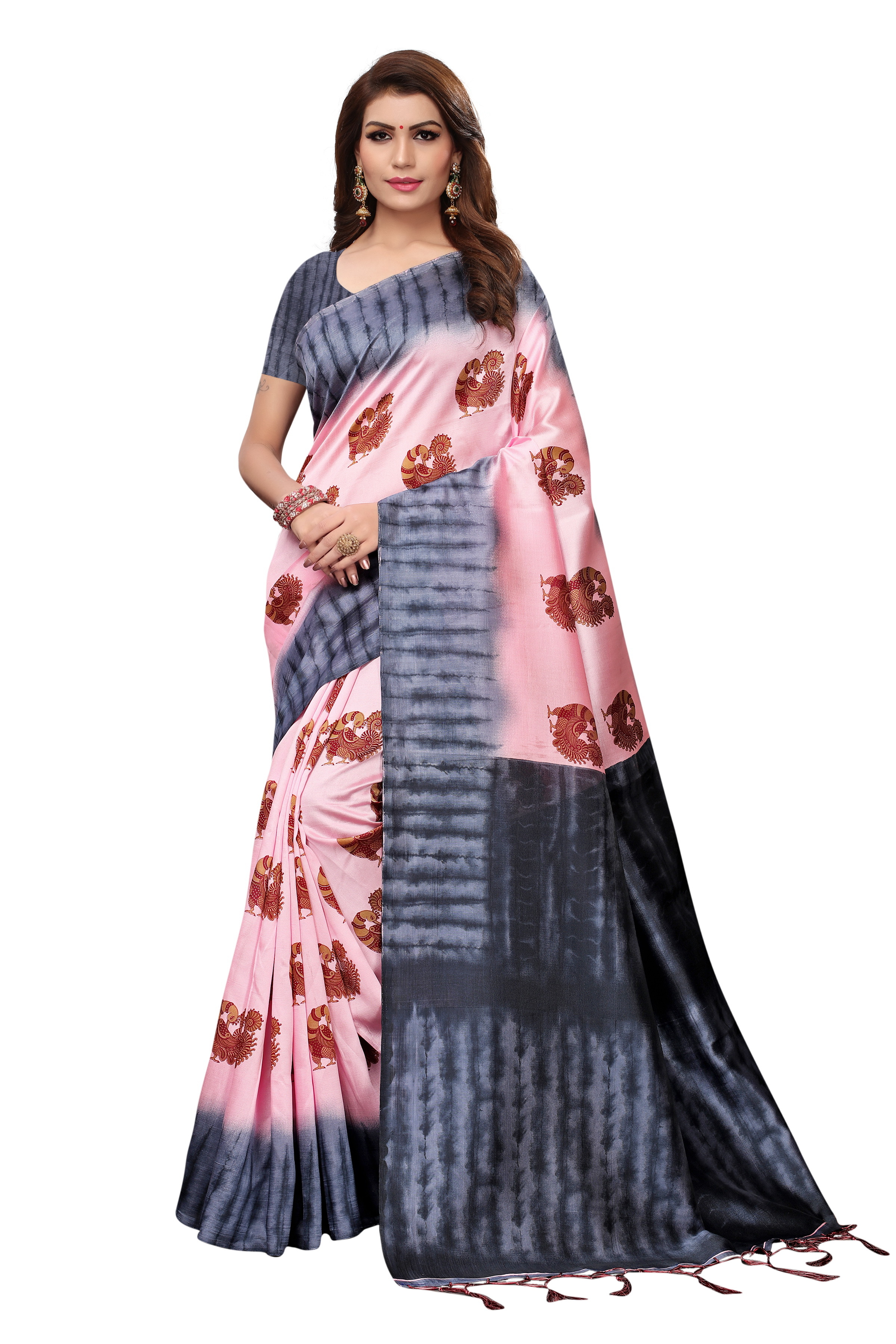 Nagmaa Cotton silk saree