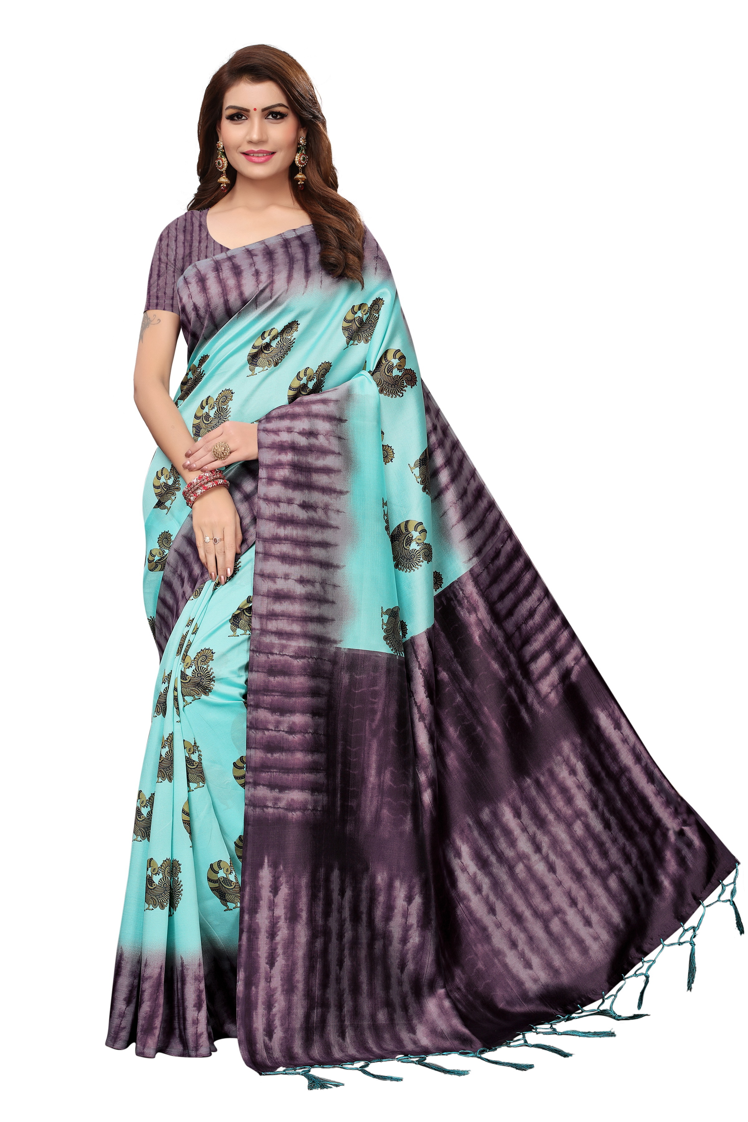 Nagmaa Cotton silk saree
