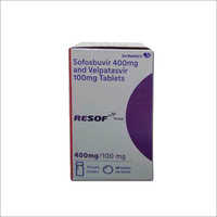 Sofosbuvir 400 mg and Velpatasvir 100 mg Tablets