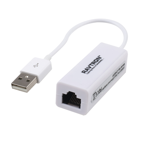 Black Usb2.0 To Lan Converter