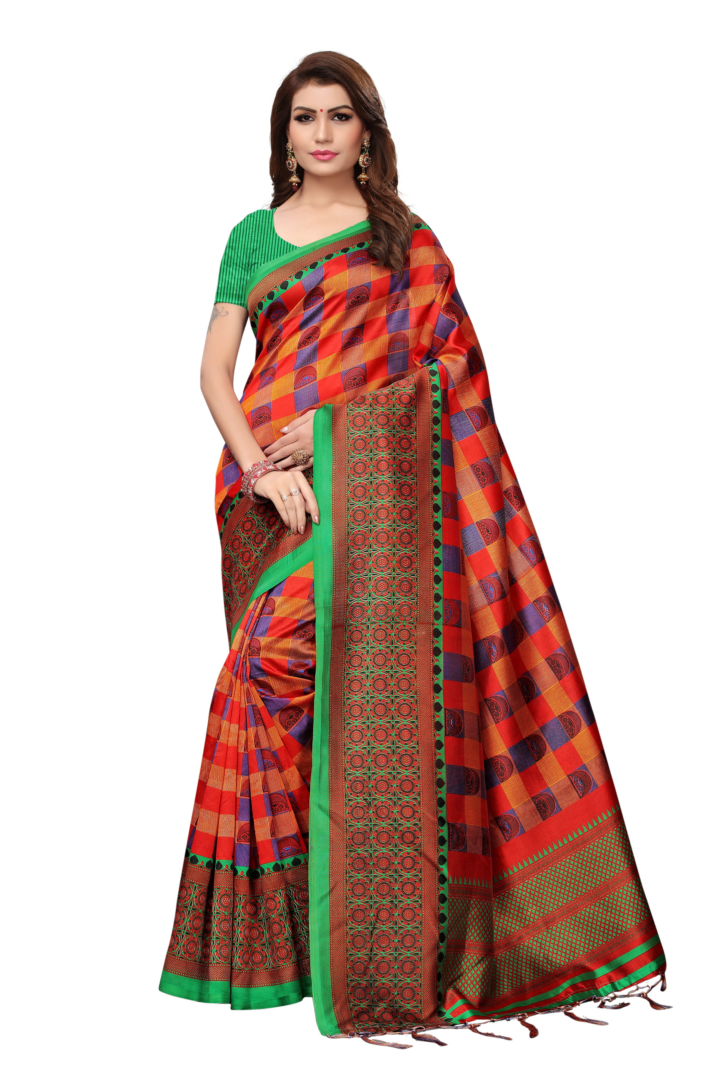 Sadhana Cotton Silk Saree