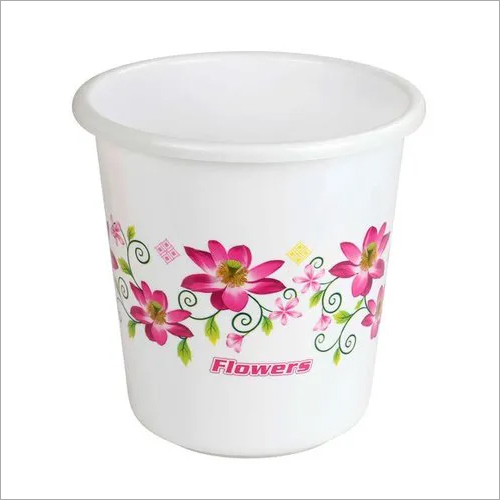 Printed Plastic Dustbin