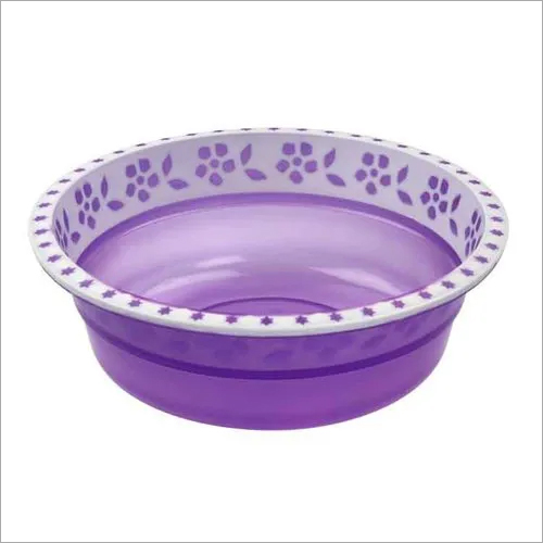 Purple Plastic Bowl