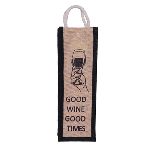 Water Bottle Jute Bag Water Bottle Jute Bag