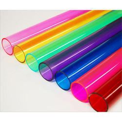 Color Transparent Pipe - Acrylic, 1 Inch, Multicolor, 300m Roll | Transparent, Durable, Lightweight, Versatile