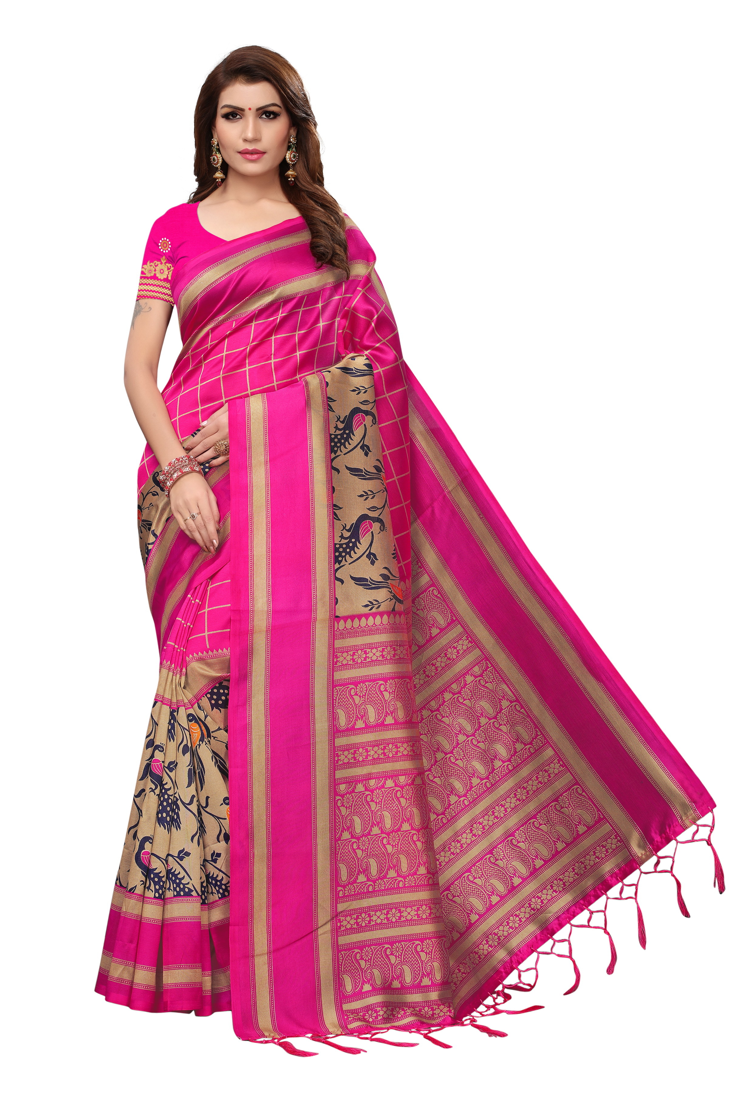Smirti Cotton Silk saree