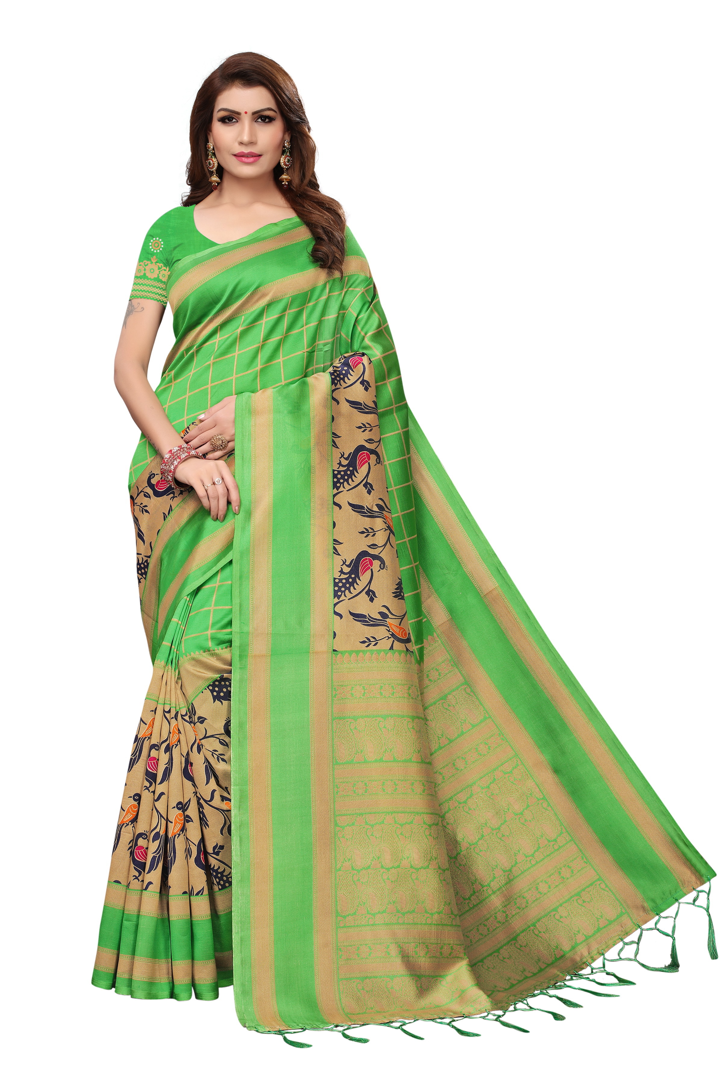 Smirti Cotton Silk saree