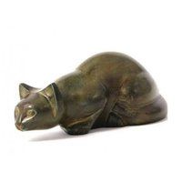 Tabby Cozy Cat Pet Urn