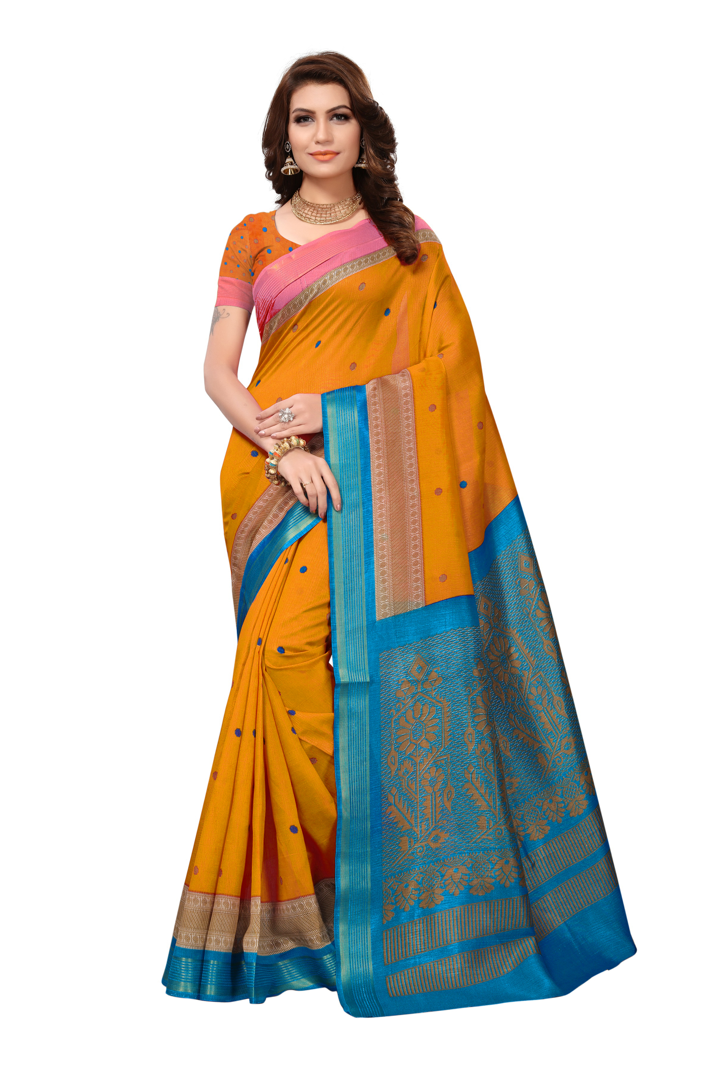 Ritu Cotton silk saree