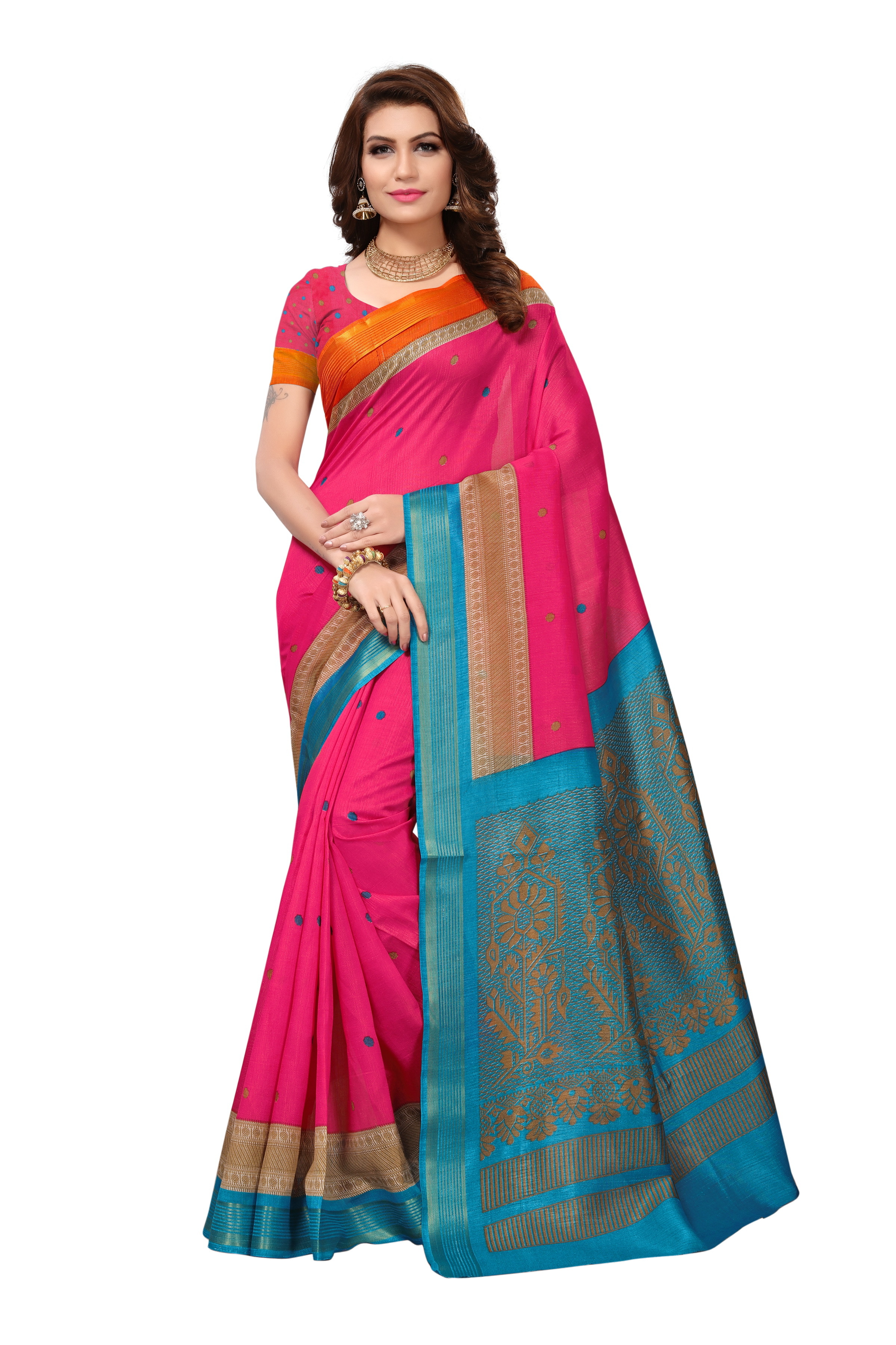 Ritu Cotton silk saree
