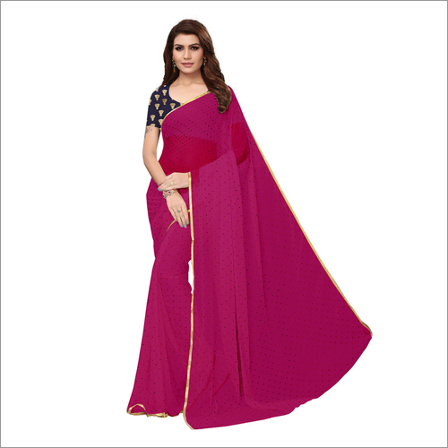 Bundi Chiffon Saree
