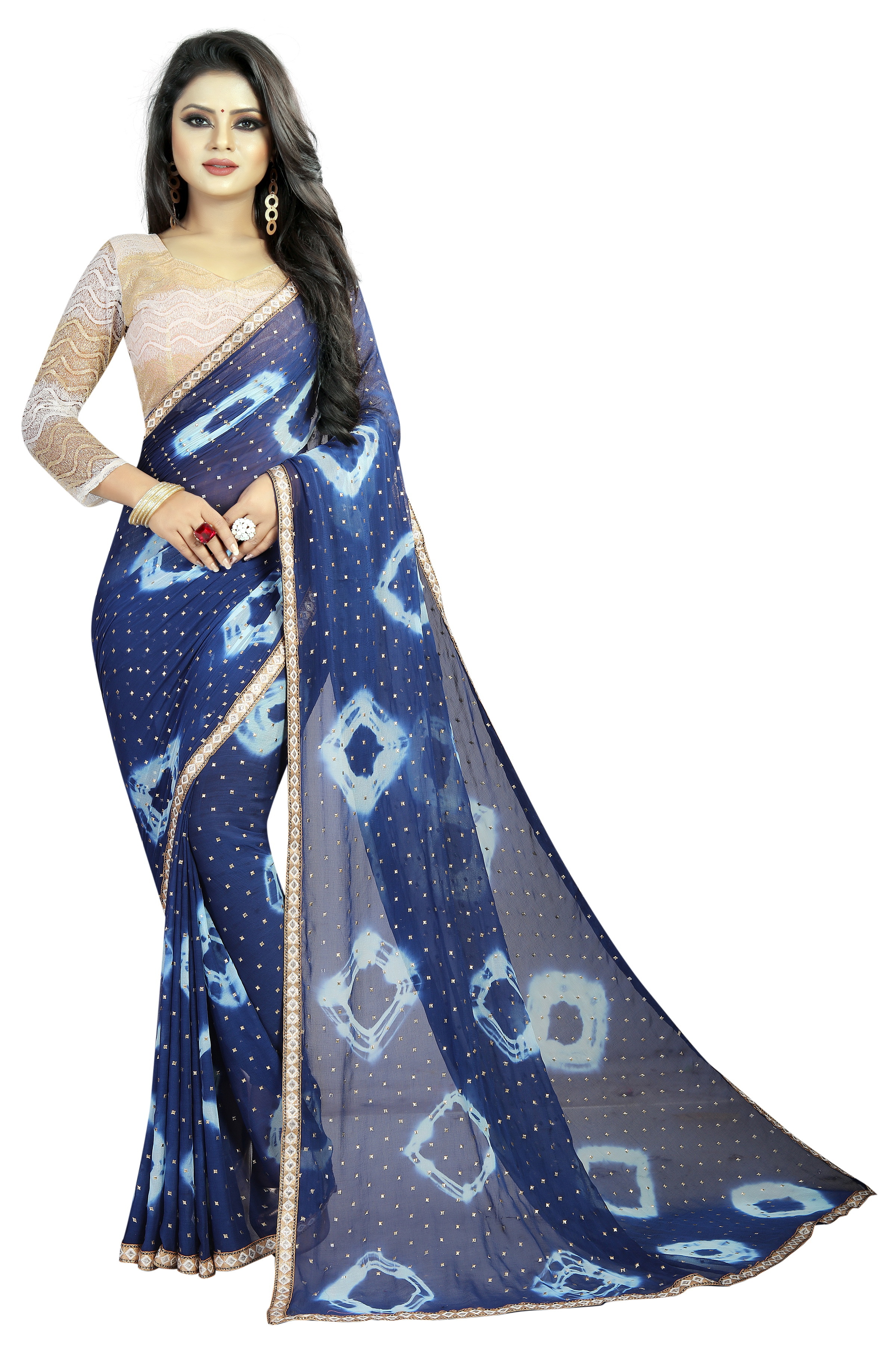 Bindu Chiffon Silk Saree