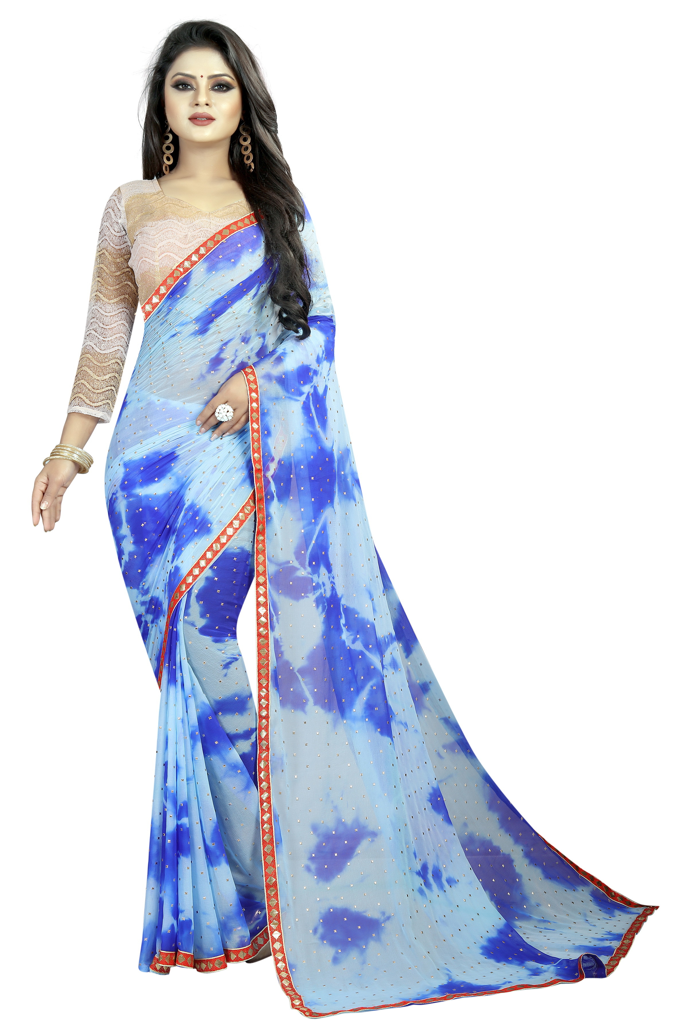 Bindu Chiffon Silk Saree