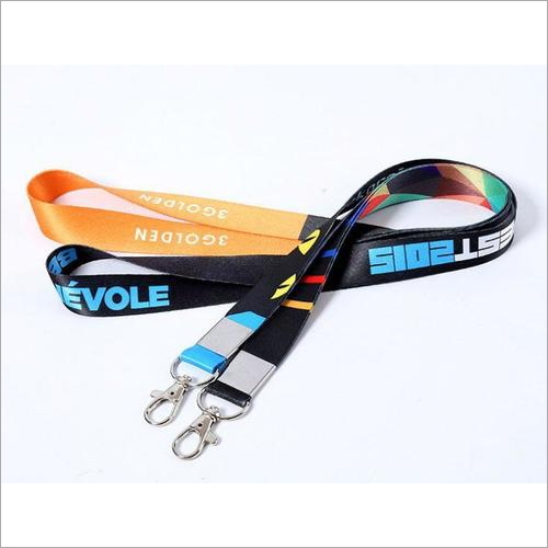 Multicolor Lanyards - Nylon, 36 Inches, 12-20 mm Wide | Customized Printing, Lightweight, Eye-Catching Colors, Strong Hook, Soft Neck Rest