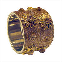 Ladies Brass Studded Kada