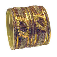 Ladies Studded Designer Bangle Set