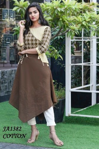 designer cotton kurti