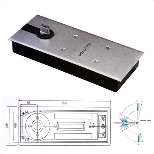 Single Spring Floor Hinge