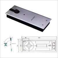 Double Spring Floor Hinge