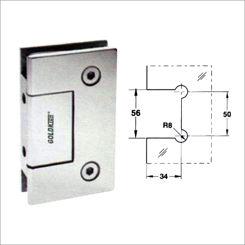 Wall To Glass Shower Hinge By NEXIA GLOBAL PRIVATE LIMITED