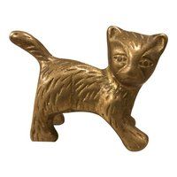 Angel Cat in Basket Cold Cast Bronze Finish Cremation Urn