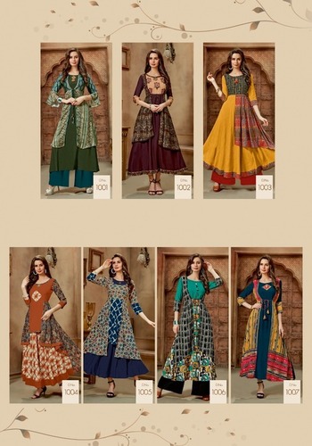 DESIGNER RAYON KURTI