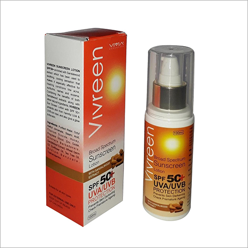 vivreen sunscreen lotion