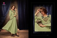 Embroidery Work Long Kurtis