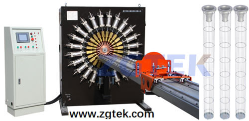 Round Filter Cage Welding Machine Line