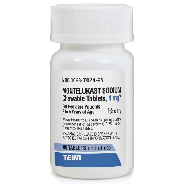 Montelukast sodium and chewable tablets