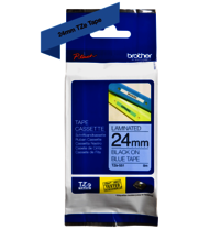 Brother Genuine Black on Blue P-Touch Tape(TZe-551)