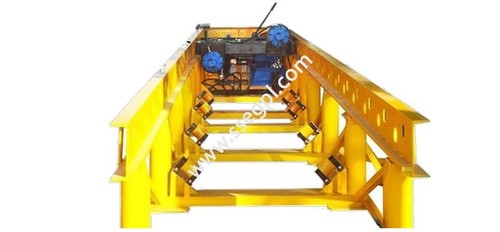 Yellow Pipe Pushing Machine