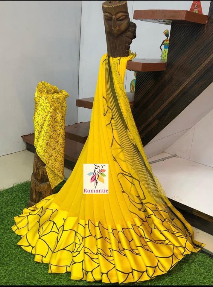 Pure Georget Sarees