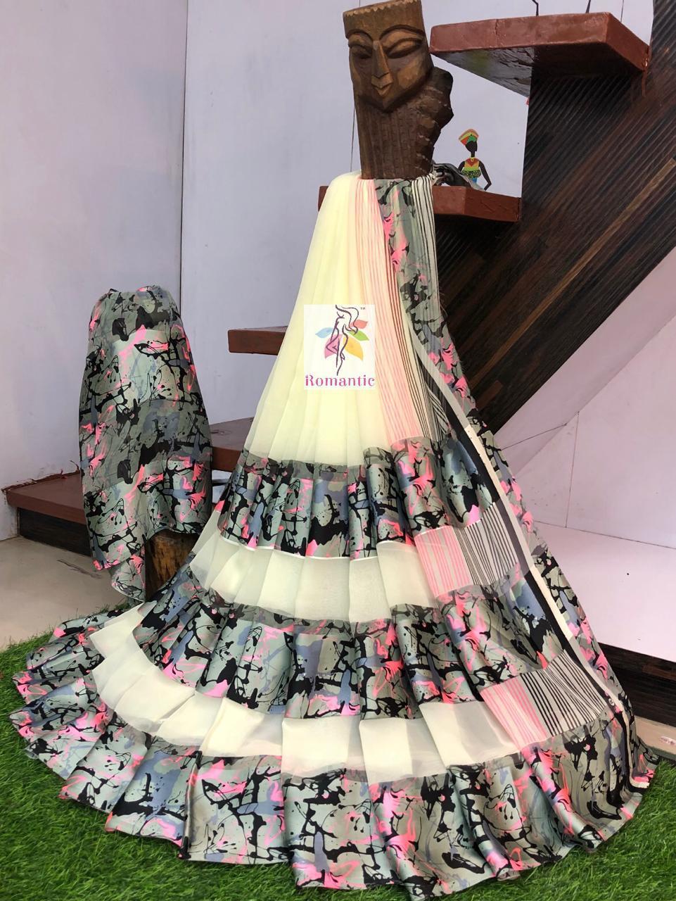 Pure Georget Sarees